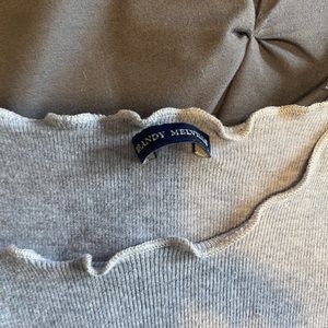 Brandy Melville long sleeve half top